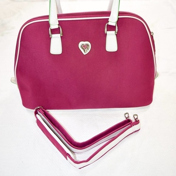 New DIANE VON FURSTENBERG weekend pink bag - Picture 3 of 6